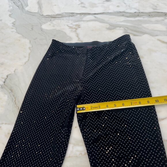 RALPH RALPH LAUREN BLACK EMBELLISHED PANTS SIZE SMALL - Picture 14 of 17